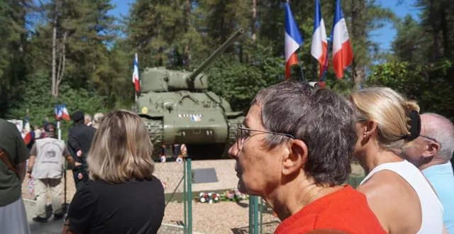 photo  solange vient souvent aux commémorations, elle a le sentiment de vivre à travers les souvenirs de sa mère.  &copy;  le maine libre 