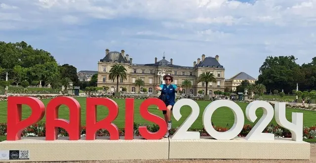 photo  brigitte tronci, bénévole aux jeux olympiques 2024, a profité des sites de paris et de versailles.  &copy;  tronci 