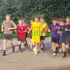 photo  les entraînements ont repris par des courses dans le bois de la pentière, histoire d’évaluer la forme physique de chaque joueur. 