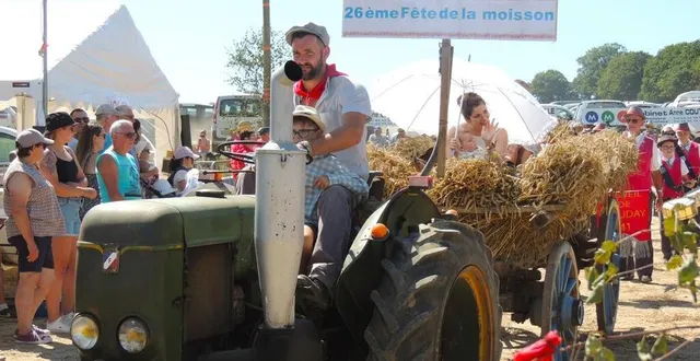 photo  une 26e fête de la moisson sous un beau soleil estival.  &copy;  le maine libre 
