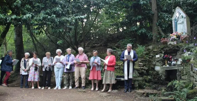 photo  l’abbé richard bernier va officier le pardon de l’écuellée, jeudi15 août 2024 à 15 h 30.  &copy;  ouest-france 