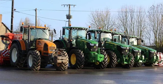 photo  les ?équipements gps des tracteurs attisent les convoitises.  &copy;  archives le maine libre 