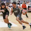photo le rennais maxime pointel (à droite) opposé à l’ex rennais ewan le carour, désormais à l’aurore vitré basket.