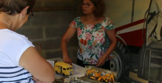 photo  l’exposition de maquettes, appréciée par les promeneurs.  &copy;  ouest-france 