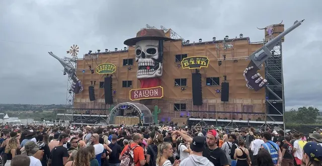 photo  près de 22 000 festivaliers étaient attendus à montilly-sur-noireau (orne), pour l’eskape festival.  &copy;  ouest-france 