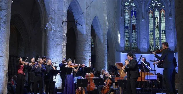 photo  amandine beyer et son ensemble gli incogniti en concert jeudi 22 août, à 20 h 30, sur la scène joël-le-theule de sablé-sur-sarthe.  &copy;  bertrand pichene 