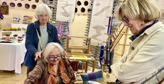 photo  c’est au cœur de l’abbaye de tuffé que véronique rivron, présidente de sarthe tourisme, a dressé un premier bilan de la saison touristique 2024.  &copy;  le maine libre 