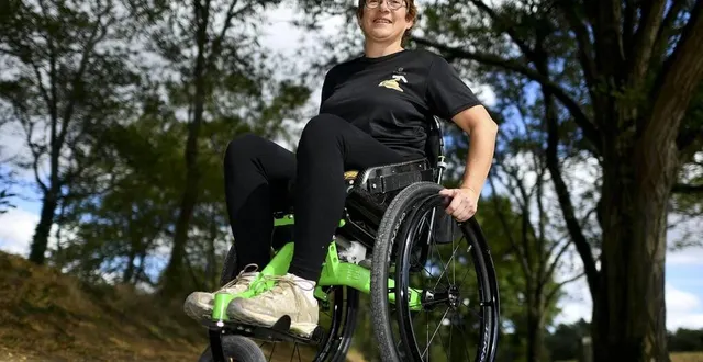photo  également nageuse, claire malbos a fondé l’association rand’ô roues en 2016 au mans.  &copy;  photo archives le maine libre – hervé petitbon 