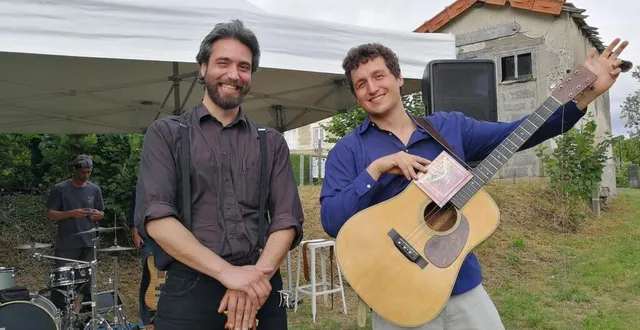 photo  davide et pedro, en concert dimanche 1er septembre 2024 à damigny (orne).  &copy;  ouest-france 
