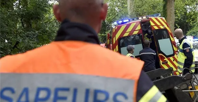 photo  trente-quatre sapeurs pompiers étaient mobilisés.  &copy;  archives co 