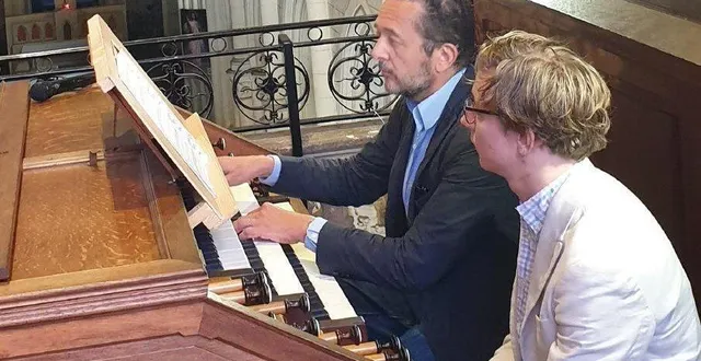 photo  emmanuel sales et julian matthews joueront sur l’orgue cavaillé-coll.  &copy;  dr 