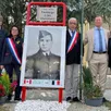 photo  la stèle en hommage au soldat canadien george-robert wallace, a été dévoilée, près du monument aux morts de sainte-gauburge-sainte-colombe (orne). 