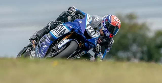 photo  sur le circuit carole, alexy négrier pouvait espérer mieux.  &copy;  arnaud despelchain 