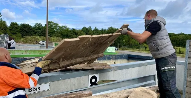 photo  en vue des chaleurs annoncées ce mercredi 28 août 2024, les déchèteries de la sarthe adaptent leurs horaires (photo d’illustration).  &copy;  archives ouest-france 