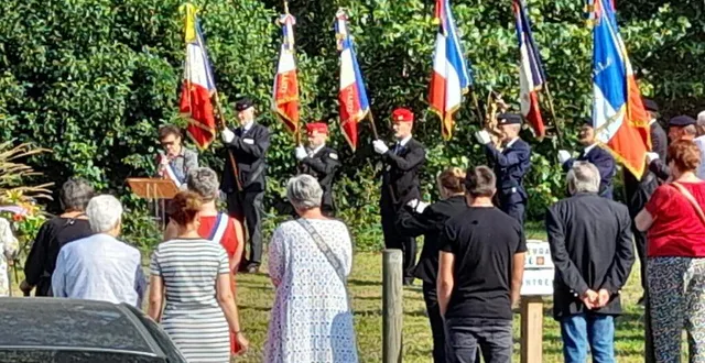 photo  la maire déléguée de brézé, nelly lacassin, a rappelé la tragédie de baffou.  &copy;  co 