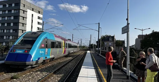 photo  ouverte aux voyageurs depuis un an, la halte ferroviaire le mans hôpital – université satisfait globalement ses usagers.  &copy;  photo : le maine libre 