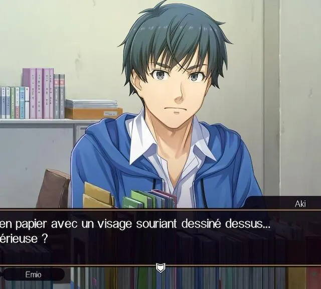 photo dans emio, l’homme au sourire, le joueur incarne un détective de 19 ans.  ©  nintendo