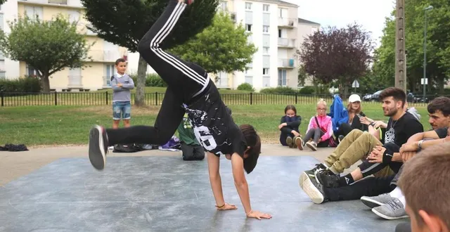 photo  en 2022, la fête du quartier saint-sauveur de flers (orne) avait été animée par des danseurs de hip-hop.  &copy;  archives 