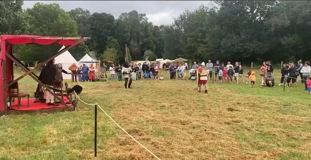 photo  plusieurs animations autour de la thématique médiévale se sont succédé durant le week-end.  &copy;  document remis 