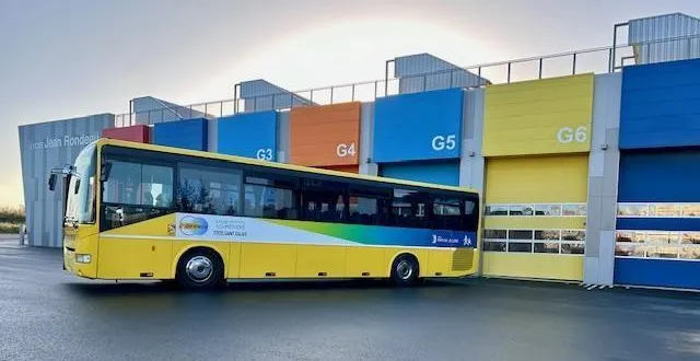 photo  les élèves se formeront sur un bus « véhicule école » à partir du 11 septembre 2024.  &copy;  photo lycée jean-rondeau 
