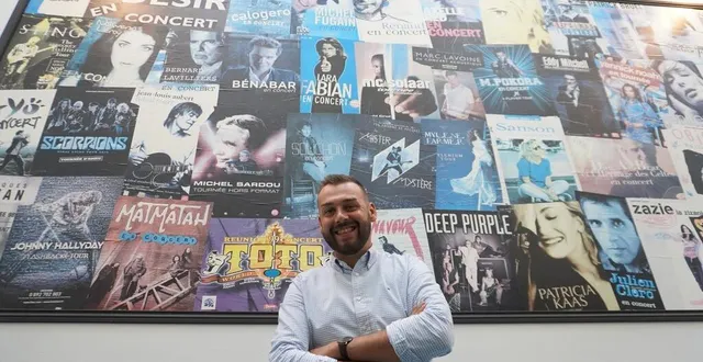 photo  alexandre pin a pris les rênes de la salle antarès, au mans (sarthe), en mai 2024.  &copy;  ouest-france 