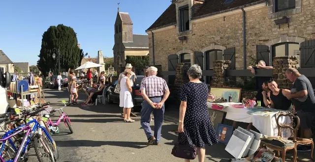 photo  en 2023, le bric-à-brac avait profité d’un soleil généreux.  &copy;  ouest-france 