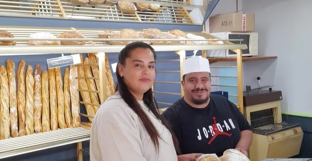 photo  belkacem et samira zaroui, boulangers à sargé-lès-le mans  &copy;  le maine libre 
