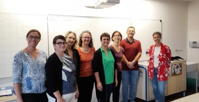 photo  l’équipe pédagogique de l’école maurice-genevoix.  &copy;  le maine libre 