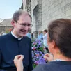 photo  le père marc isnard a dit au revoir aux paroissiens le samedi 31 août, durant un dernier office. 