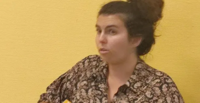 photo  margo bernard, animatrice à l’esc, est venue présenter les services.  &copy;  ouest-france 