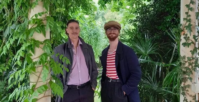 photo  les pierrots sagaces, formés par théo edom et hugo audusseau.  &copy;  ouest-france 