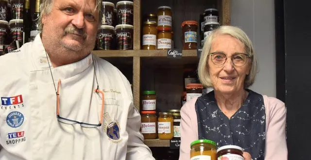 photo  jean-marie barbotin et josette qui a également remporté un 4e prix pour ses confitures d’orange.  &copy;  le maine libre 