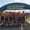 photo joël brunet et ses copains du club cyclotouriste de sablé-sur-sarthe ont participé aux 24 heures vélo les 24 et 25 août 2024.