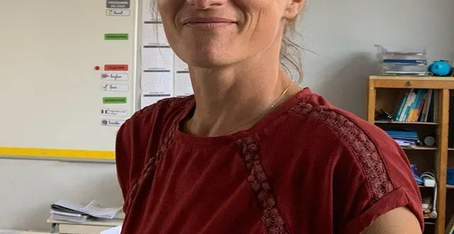 photo  céline hamon, nouvelle enseignante.  &copy;  le maine libre 