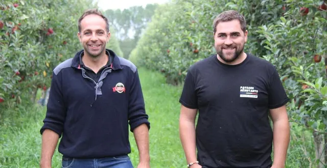 photo  pierre et simon leroy sont à la tête de la maison leroy, basée à oizé, près de la flèche (sarthe), et dont l’origine remonte à 1824. le 14 septembre 2024, ils ouvrent les portes de leur exploitation au public pour une journée d’animations.  &copy;  ouest-france 