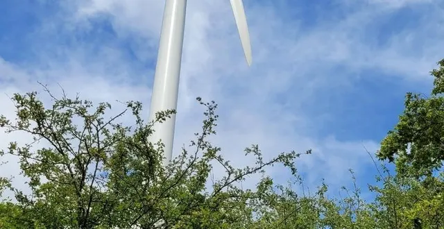 photo  un morceau de l’éolienne e5 a chuté dans le secteur du chemin de randonnée classé au pdipr  &copy;  co 