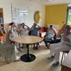 photo  les agents de l’ehpad notre-dame de briouze (orne) ont suivi des cours de sophrologie dispensés par nadège viry, dans leur salle de pause. 