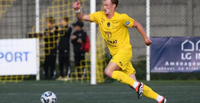 photo  maxandre gosset et l’asptt caen défieront l’ag caen ce samedi 7 août (18 h 30).  &copy;  ouest-france 