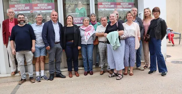 photo  élise leboucher, députée de la 4e circonscription de la sarthe, a fait sa rentrée politique à sablé-sur-sarthe, jeudi 5 septembre 2024.  &copy;  ouest-france 