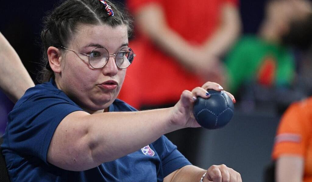 Jeux paralympiques Aurélie Aubert et Tanguy de La Forest porte