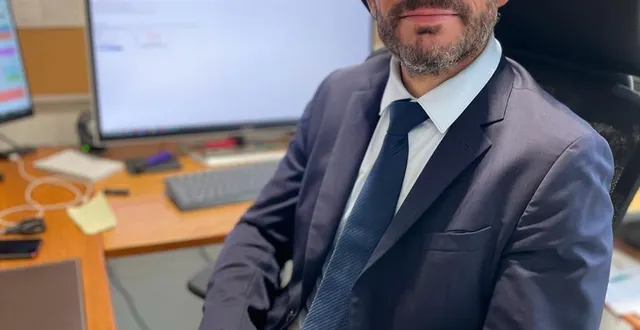 photo  val d’erdre-auxence, le louroux-béconnais, septembre 2024. le directeur du collège camille-claudel, jérôme jannière, a préparé la rentrée scolaire avec l’équipe au complet du collège.  &copy;  co 