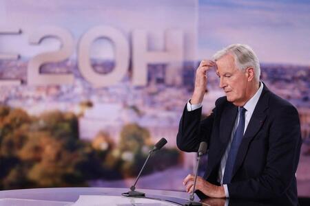 photo Michel Barnier, le 6 septembre 2024 sur le plateau de TF1. LUDOVIC MARIN / POOL / EPA/MAXPPP 