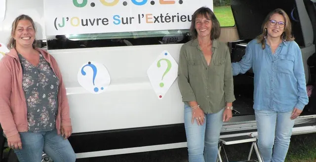 photo  les salairés de cascade, à marolles-les-braults (sarthe) avec (au centre), sa directrice anita mercurin-launay, sont fiers de ce nouvel outil qui aidera à rompre l’isolement en milieu rural.  &copy;  ouest-france 