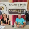 photo  les membres de casque d’or lancent la saison avec l’organisation de leur premier concours de pétanque. 