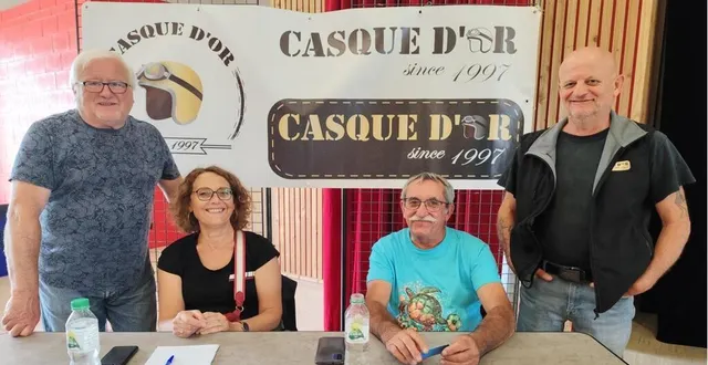 photo  les membres de casque d’or lancent la saison avec l’organisation de leur premier concours de pétanque.  &copy;  le maine libre 