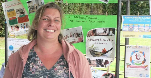 photo  ophélie ligéret est la nouvelle référente famille à cascade, à marolles-les-braults. elle est ouverte à toute suggestion d’animation.  &copy;  ouest-france 