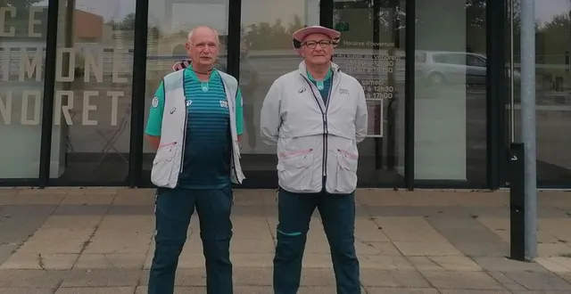 photo  patrick fournier, à gauche, et laurent chatelain ont tous deux participé aux jeux olympiques et paralympiques en tant que volontaires.  &copy;  ouest-france 
