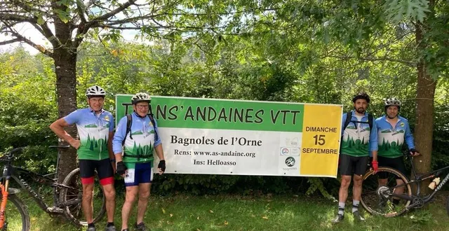 photo  les organisateurs de la trans’andaine repèrent et aménagent les parcours.  &copy;  ouest-france 