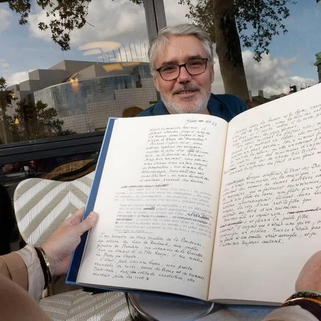 photo nicolas pagnol, le petit-fils de marcel pagnol, ici en 2019.  ©  daniel fouray / archives ouest-france