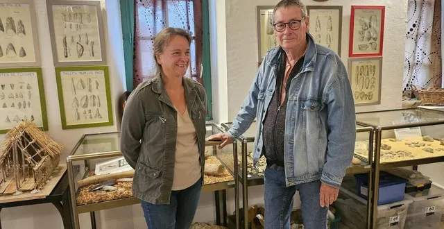 photo  agathe et alain gossart.  &copy;  le maine libre 